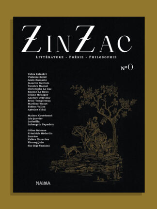 Couverture du numéro zéro de la revue Zinzac